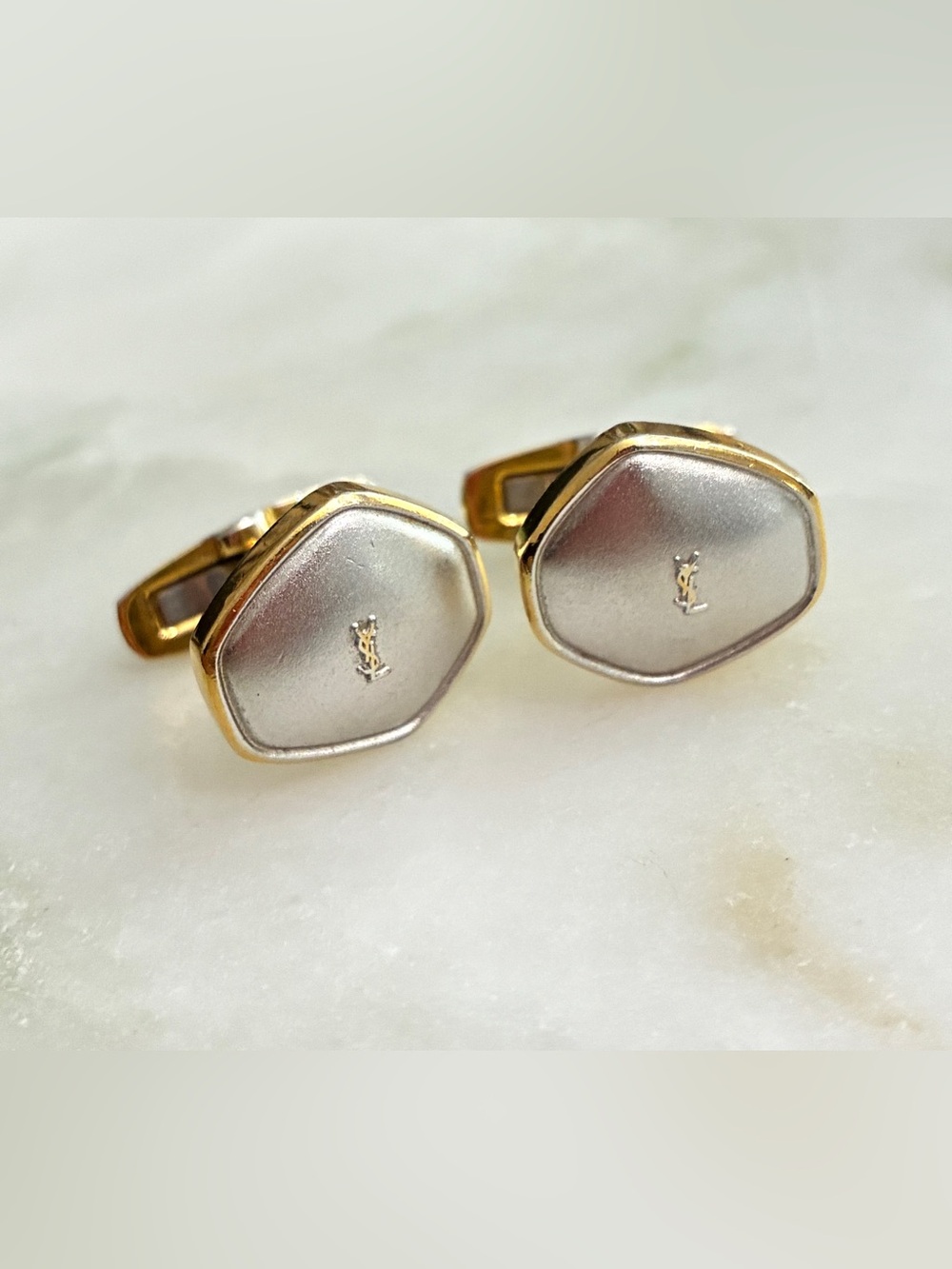 YSL Cuff Links Vintage